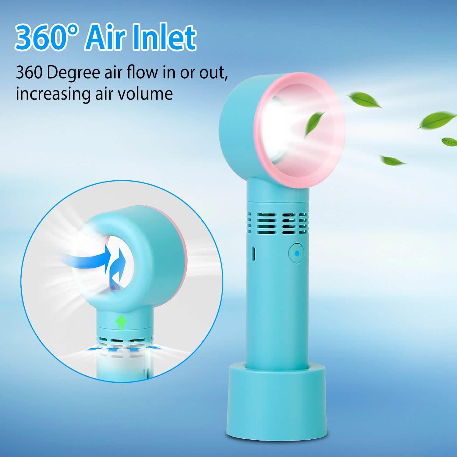 Portable Handheld Bladeless Fan
